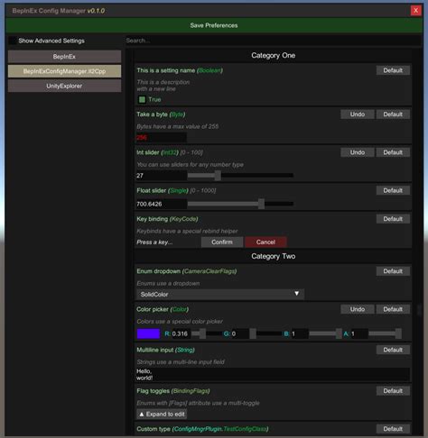 bepinex plugins.